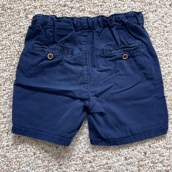 Zara Navy Blue Shorts - Picture 2 of 3